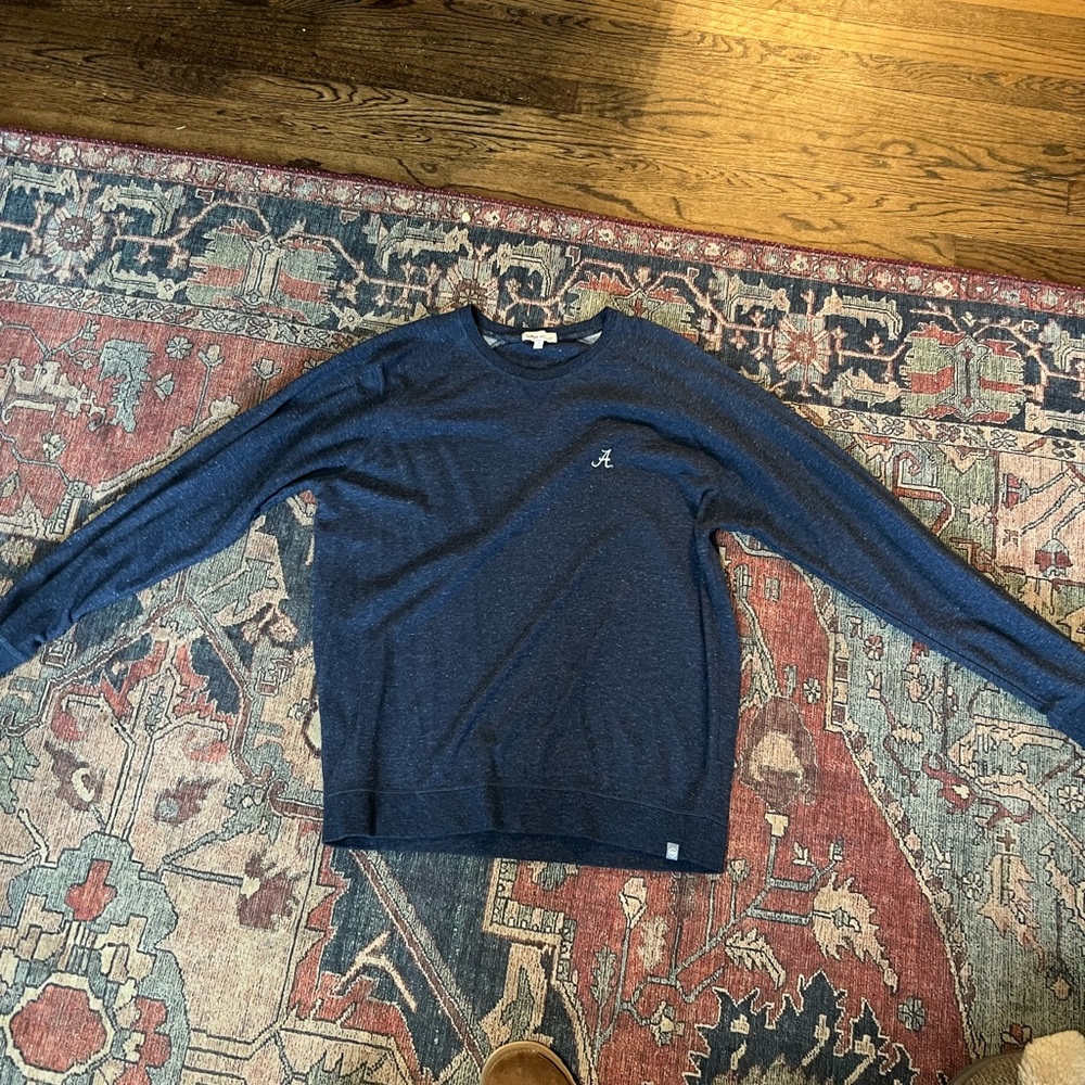 University of Alabama Peter Millar Crewneck Sweatshirt Size L